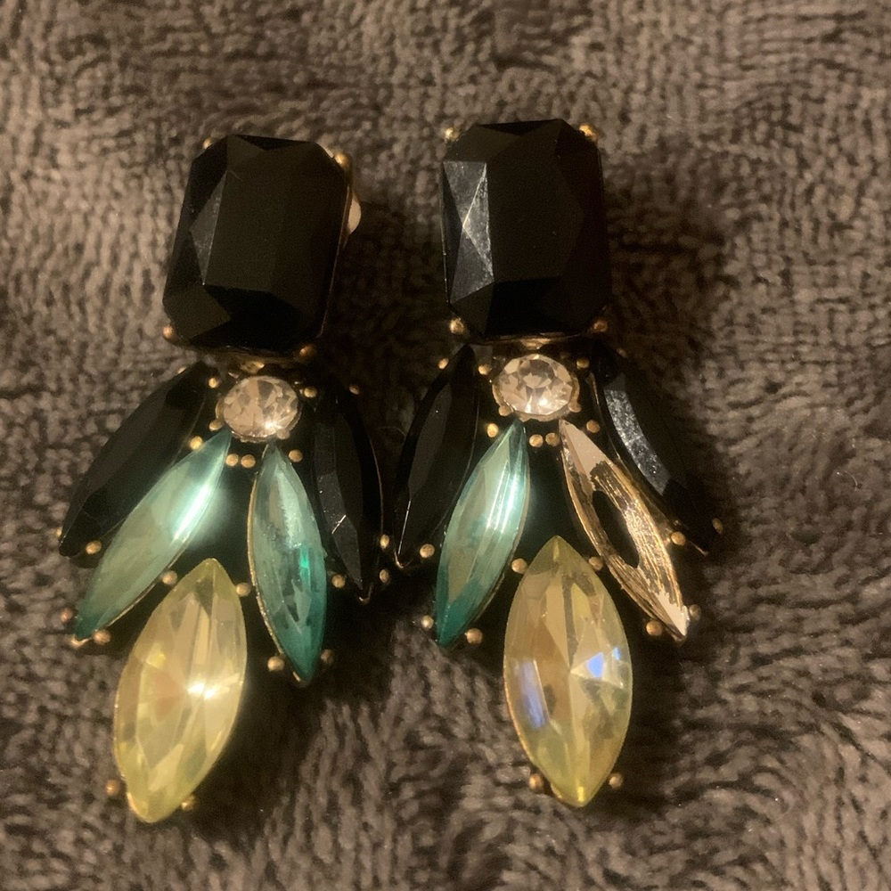 J. Crew statement earrings